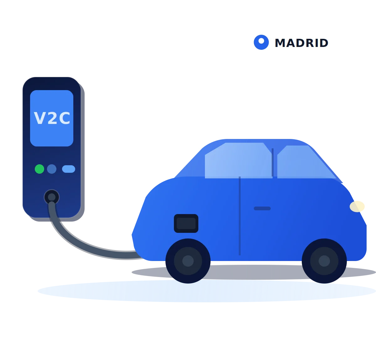 Instalación de cargador de coche eléctrico en Madrid